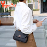 Texture Flap Shoulder Bag Contrast Crossbody Mommy Messenger Bag