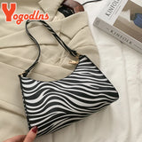 Cow Pattern PU Leather Shoulder Bag Vintage Lady Handbag