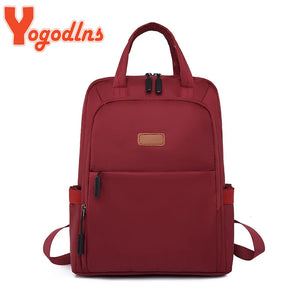 Oxford Backpack Women Large Capacity School Bag for Teenager