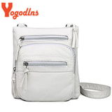 Vintage Shoulder Bag Women Soft PU leather Crossbody Bag Multifuncion Small