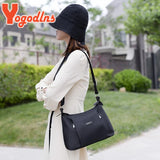 Waterproof Nylon Shoulder Bag Female Crossbody Bag Large Capacity Lady Handbag