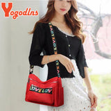Waterproof Oxford Shoulder Bag Women Multi-layer Large-capacity Crossbody Bag