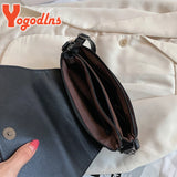 Women Leather Messenger Bags Skull Rivets Shoulder Bags