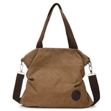 Women Corduroy Canvas Tote Casual Shoulder Bag Foldable Reusable Shopping Bags