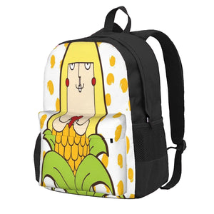 Corny Print Eco Friendly School Backpacks Men Women Boys