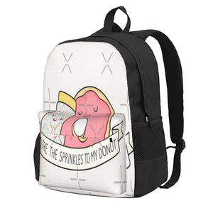 Sprinkles Donut Backpack Men's Women's Kids