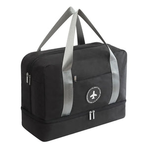 Men's Wet Dry Separation Travel Bag Waterproof Sports Shoes Storage