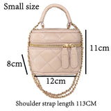 Mini Rhombus Chain Bag Shoulder Messenger Small Bag Casual Waterproof