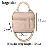 Mini Rhombus Chain Bag Shoulder Messenger Small Bag Casual Waterproof