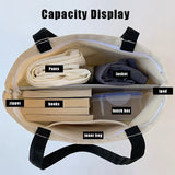 Eco Reusable Foldable Shoulder Bag Large Handbag Tote Women Shopper Zipper