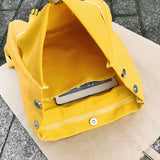 Ladies Canvas Schoolbag College Style Backpack