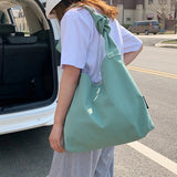 Women Nylon Hobo Bag Large Capacity Shoulder Bags Shopping Package