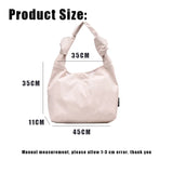 Women Nylon Hobo Bag Large Capacity Shoulder Bags Shopping Package
