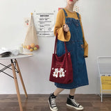 Winter Bear Shoulder Bag for Women