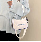 Spring Small Bag Female Japanese Sports and Leisure Letter Printing