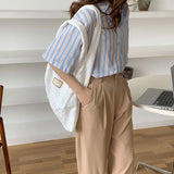 Retro Embroidered Shoulder Handbag Large-capacity Casual Ladies Shopping Bag