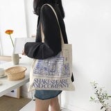 Casual Large Capacity Canvas Handbag Shoulder Bags