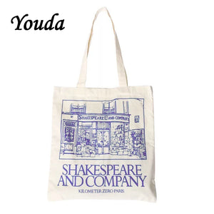 Casual Large Capacity Canvas Handbag Shoulder Bags