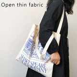 Casual Large Capacity Canvas Handbag Shoulder Bags