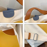 Canvas Bag Large Capacity Girl Shoulder Hand High Pack Female Crossbody Bags