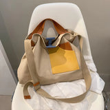 Canvas Bag Large Capacity Girl Shoulder Hand High Pack Female Crossbody Bags