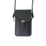 Retro Touch Screen Mobile Phone Bag Women Chain Messenger PU Shoulder Bag