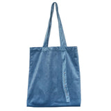 Vintage Style Velvet Shoulder Bag Ribbon Handbag
