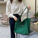 Woolen Cloth Female Shoulder Bag Eco-Friendly Handbag