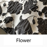 Gray Retro Flower All-match Shoulder Bag for Women