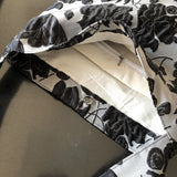 Gray Retro Flower All-match Shoulder Bag for Women