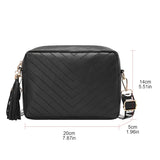 Women's Crossbody Messenger Bag Small Clutch Handbag Classic Shoulder Bags