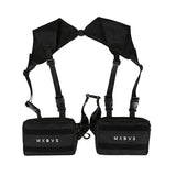 Girls Street Hip Hop Chest Bag Tactical Vest Waist Pack Rig Bags