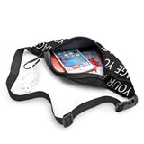 Waist Bag Polyester Print Bag