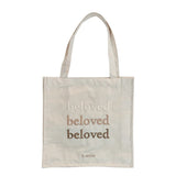 Youth Canvas Tote Bag Student Letter Printing Handbag Shoulder Bags