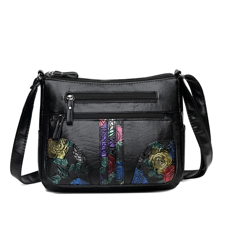 Large Capacity Ladies Shoulder Bag with Pendant Crossbody Bag