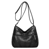 Youth Casual Ladies Shoulder Bag Solid Women Messenger Bags Sheepskin Cross Bag