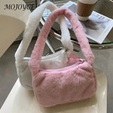 Retro Solid Underarm Bag Women Party Purse