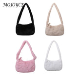 Retro Solid Underarm Bag Women Party Purse