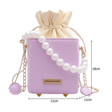 Women PU Leather Shoulder Crossbody Bags Mini Totes Handbags