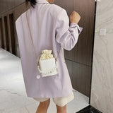Women PU Leather Shoulder Crossbody Bags Mini Totes Handbags