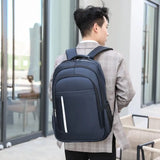 Youth Student Schoolbag Reflective Strip Waterproof Travel Backpack