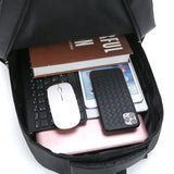 Youth Student Schoolbag Reflective Strip Waterproof Travel Backpack