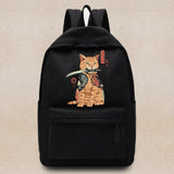 Japanese Cat Series School Backpack Unisex Travel Bag