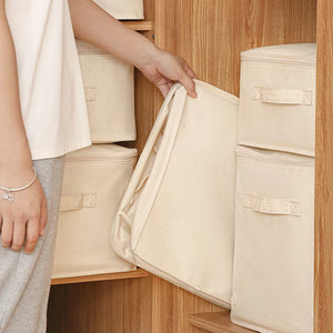 Household Foldable Storage Basket Clothes Toys Box