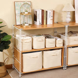 Household Foldable Storage Basket Clothes Toys Box