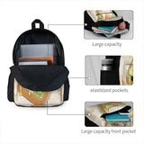 Yukihira 2 Backpacks Men's & Women's Plain Backpack Bags