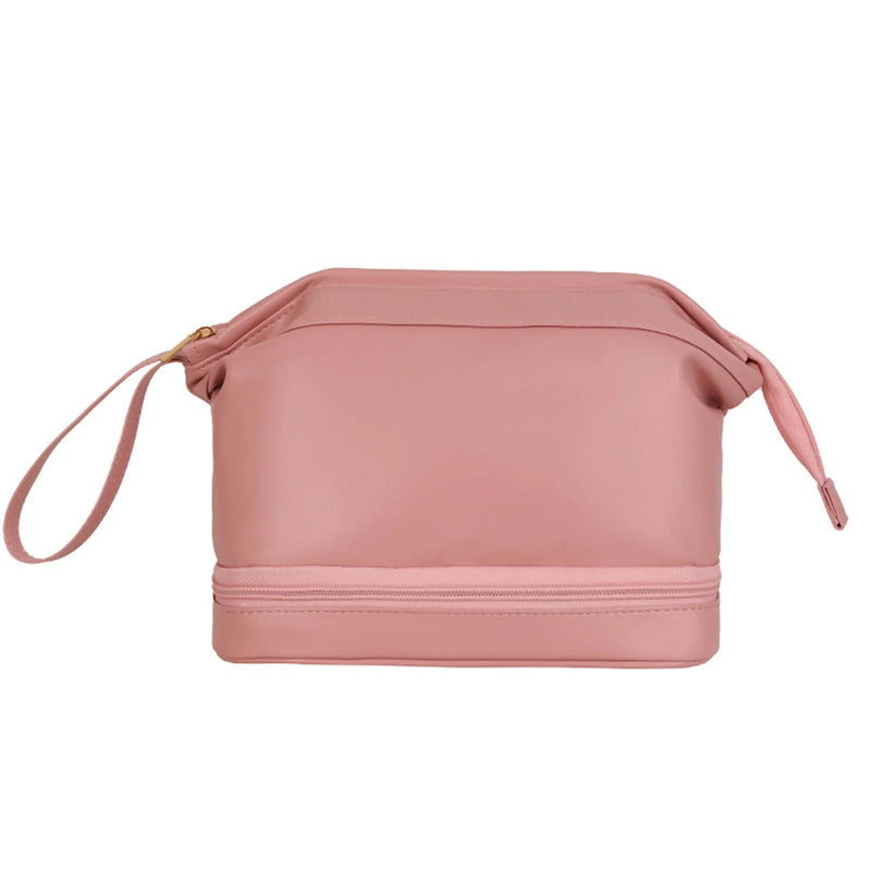 Yunduo Double-layer Cosmetic Bag Large-capacity Dust-proof Wash Bag
