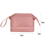 Yunduo Double-layer Cosmetic Bag Large-capacity Dust-proof Wash Bag