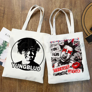 Yungblud Harajuku Be Fookin Happy Shoulder Bag
