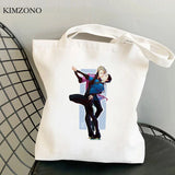 Yuri on Ice shopping bag tote woven sac toile